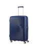 Mala de Viagem Grande 77cm Expansível Azul Meia-Noite - Soundbox | American Tourister®