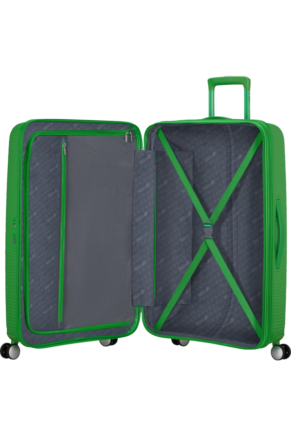 Mala de Viagem Grande 77cm Expansível Verde-Relva - Soundbox | American Tourister®