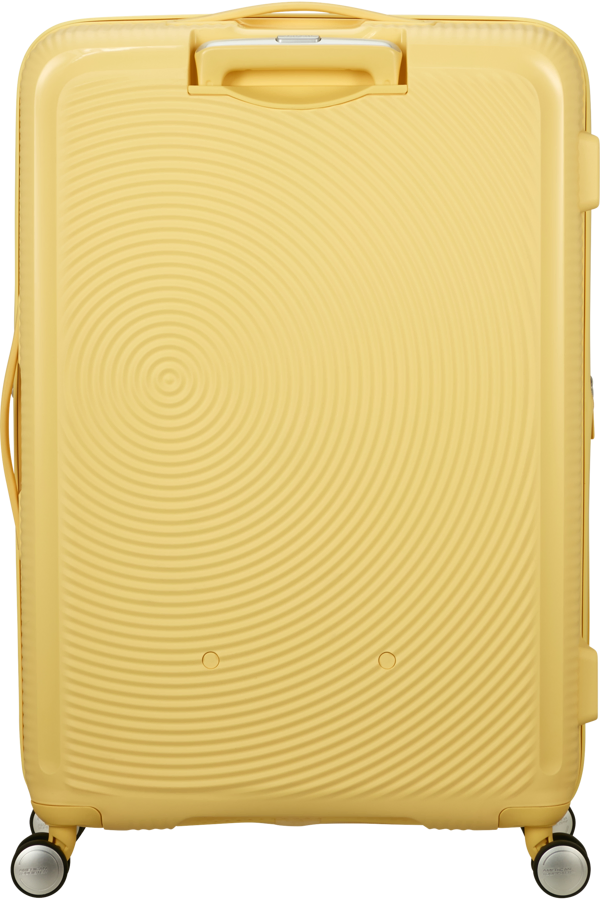 Mala de Viagem Grande 77cm Expansível Amarelo Pastel - Soundbox | American Tourister®