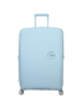 Mala de Viagem Grande 77cm Expansível Azul Pastel - Soundbox | American Tourister®