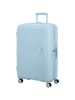Mala de Viagem Grande 77cm Expansível Azul Pastel - Soundbox | American Tourister®