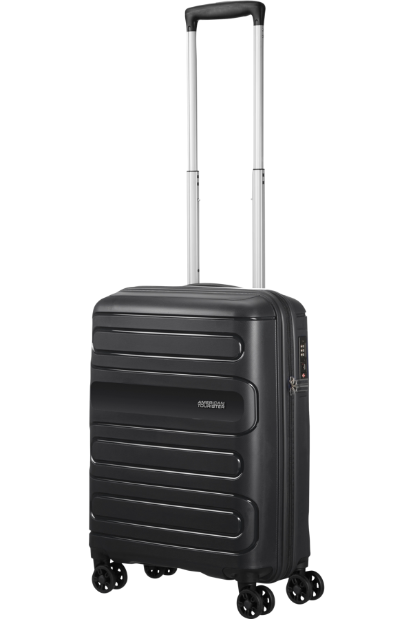 Mala de Cabine 55cm 4 Rodas Preta - Sunside | American Tourister®