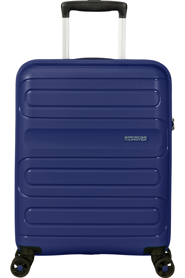 Mala de Cabine 55cm 4 Rodas Azul Marinho - Sunside | American Tourister®