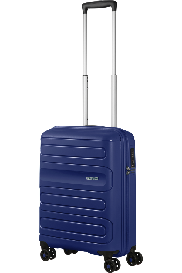 Mala de Cabine 55cm 4 Rodas Azul Marinho - Sunside | American Tourister®