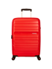 Mala de Viagem Média 68cm Expansível 4 Rodas Vermelha - Sunside | American Tourister®