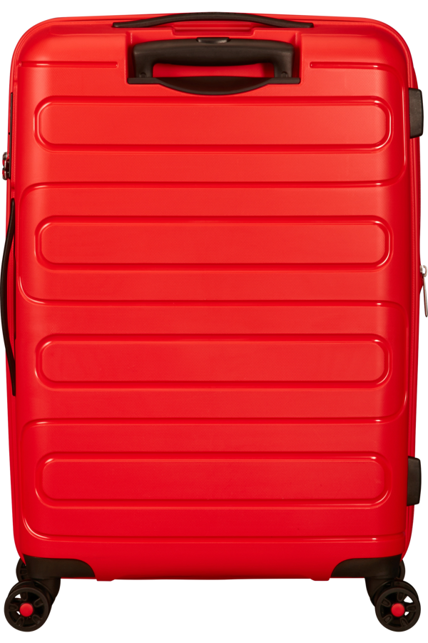 Mala de Viagem Média 68cm Expansível 4 Rodas Vermelha - Sunside | American Tourister®