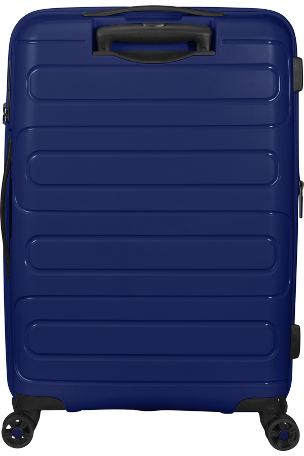 Mala de Viagem Média 68cm Expansível 4 Rodas Azul Marinho - Sunside | American Tourister®