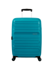 Mala de Viagem Média 68cm Expansível 4 Rodas Azul-Petróleo - Sunside | American Tourister®