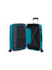 Mala de Viagem Média 68cm Expansível 4 Rodas Azul-Petróleo - Sunside | American Tourister®