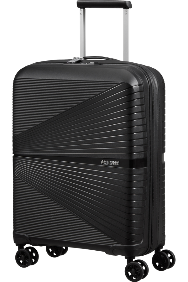 Mala de Cabine Superleve 55cm 4 Rodas Preta - Airconic | American Tourister®