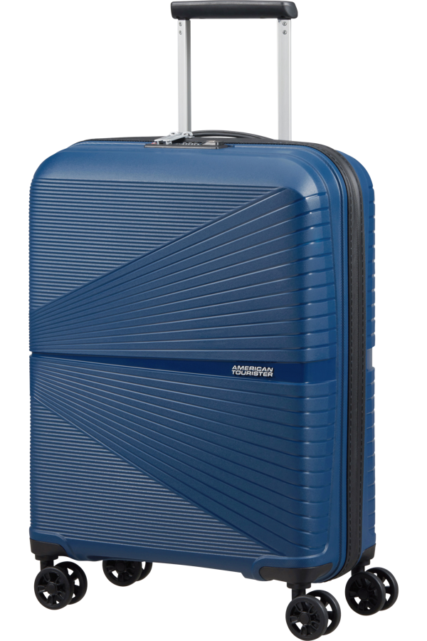 Mala de Cabine Superleve 55cm 4 Rodas Azul Marinho - Airconic | American Tourister®