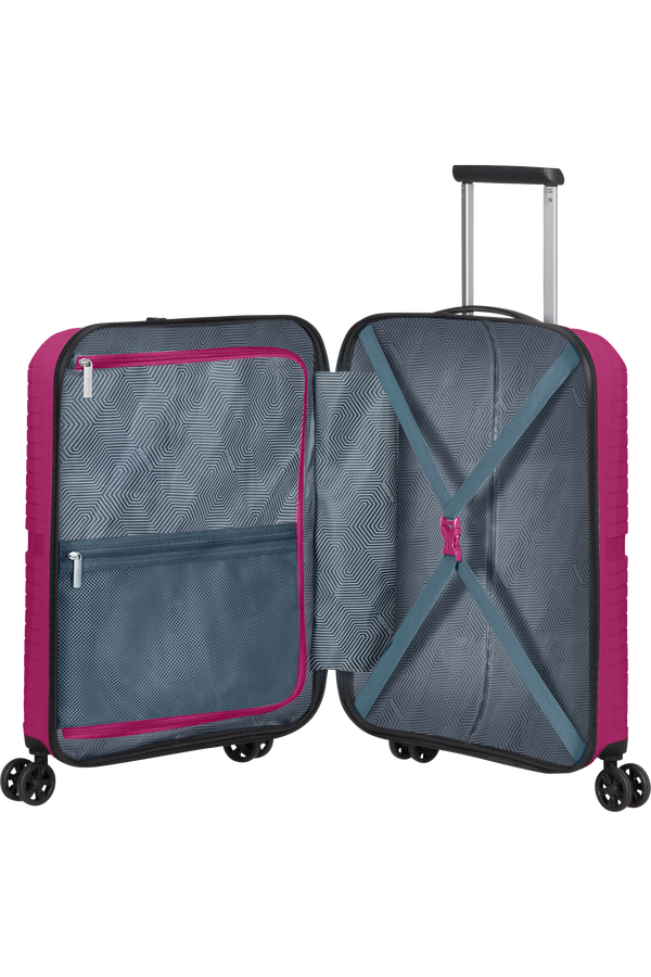 Mala de Cabine Superleve 55cm 4 Rodas Violeta Escuro - Airconic | American Tourister®