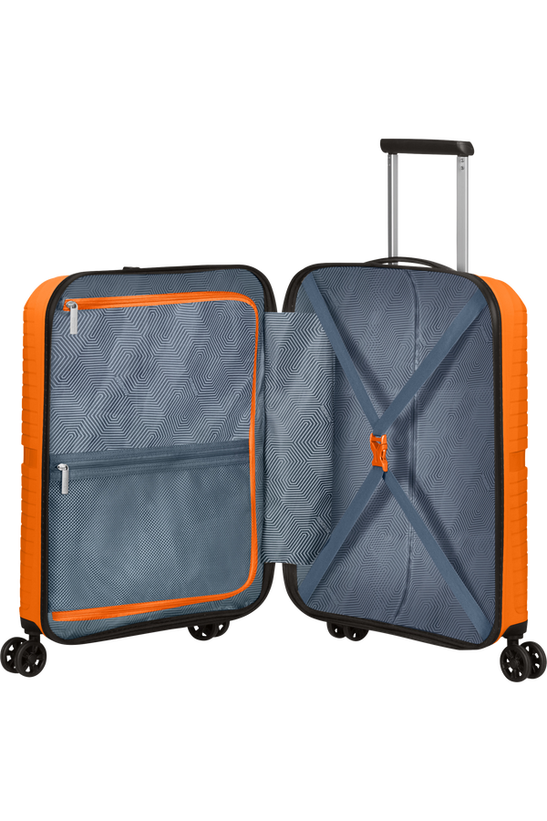 Mala de Cabine Superleve 55cm 4 Rodas Manga Laranja - Airconic | American Tourister®