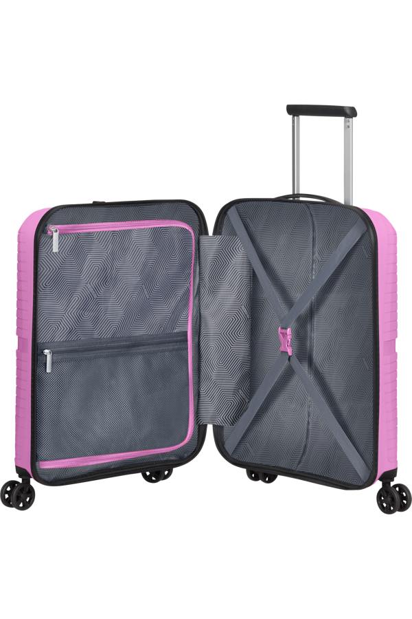 Mala de Cabine Superleve 55cm 4 Rodas Limonada Rosa - Airconic | American Tourister®
