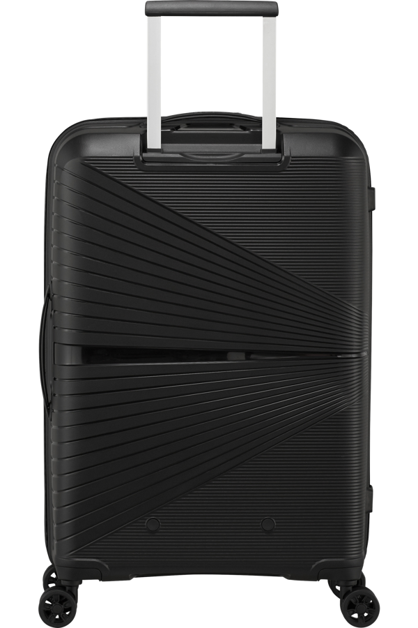 Mala de Viagem Superleve Média 67cm 4 Rodas Preta - Airconic | American Tourister®