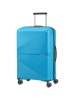 Mala de Viagem Superleve Média 67cm 4 Rodas Azul - Airconic | American Tourister®