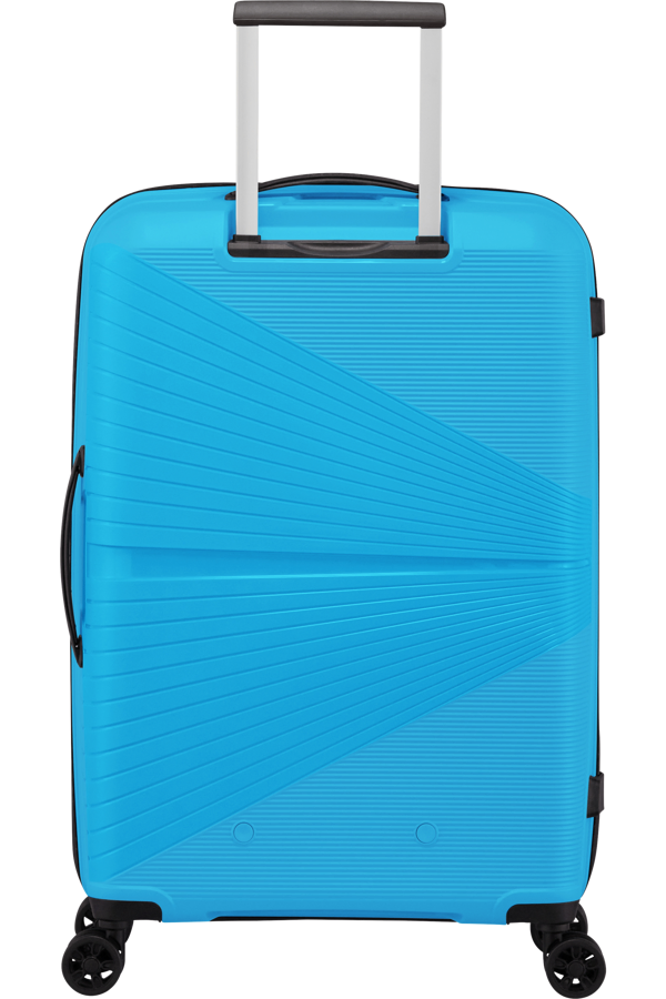 Mala de Viagem Superleve Média 67cm 4 Rodas Azul - Airconic | American Tourister®