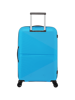 Mala de Viagem Superleve Média 67cm 4 Rodas Azul - Airconic | American Tourister®