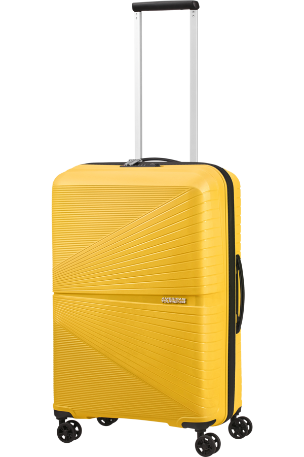 Mala de Viagem Superleve Média 67cm 4 Rodas Amarelo - Airconic | American Tourister®