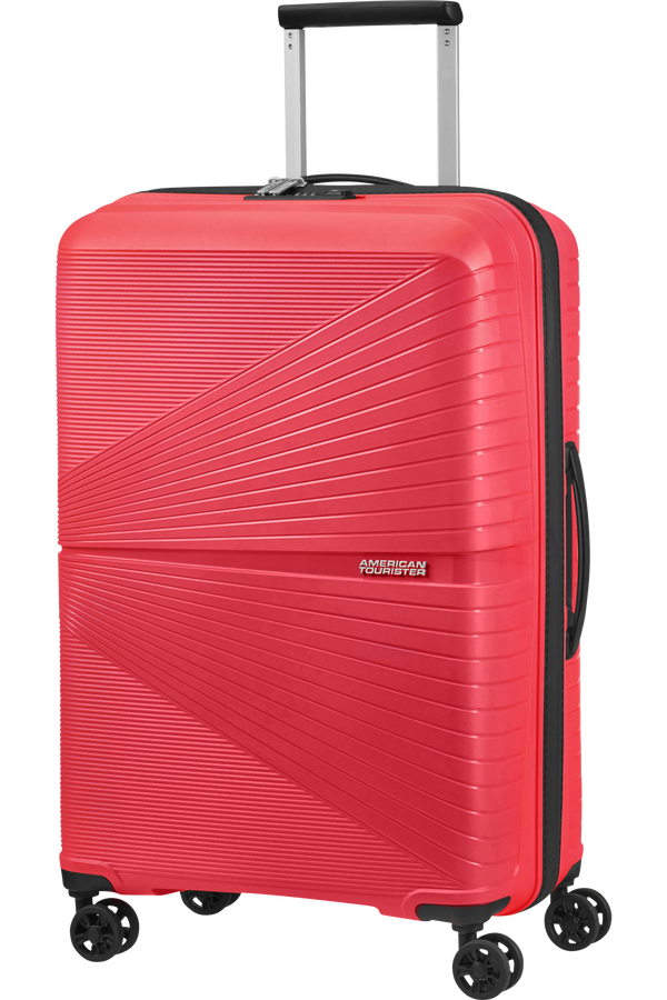 Mala de Viagem Superleve Média 67cm 4 Rodas Rosa - Airconic | American Tourister®