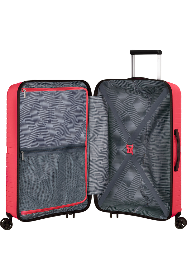 Mala de Viagem Superleve Média 67cm 4 Rodas Rosa - Airconic | American Tourister®