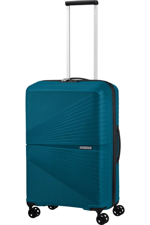 Mala de Viagem Superleve Média 67cm 4 Rodas Azul Oceano - Airconic | American Tourister®