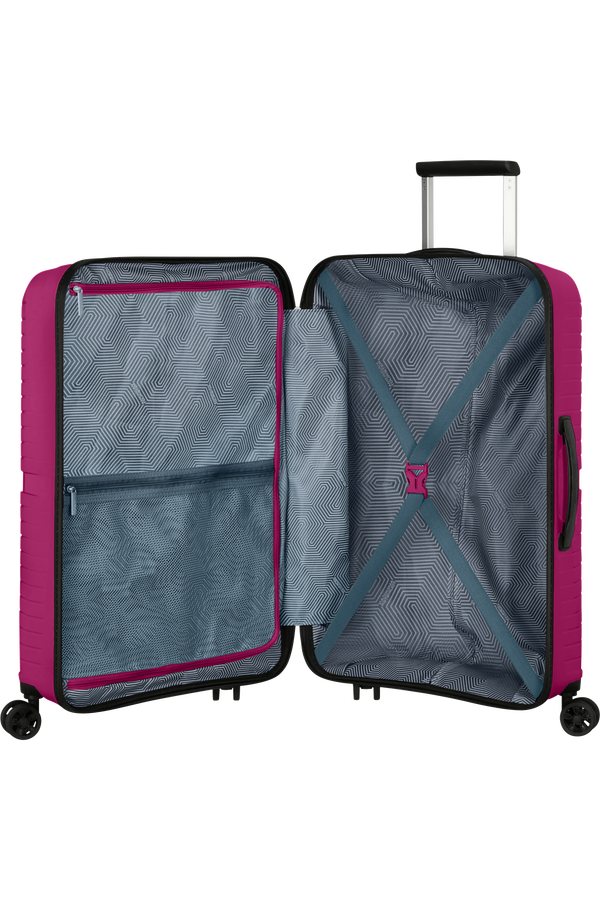 Mala de Viagem Superleve Média 67cm 4 Rodas Violeta Escuro - Airconic | American Tourister®