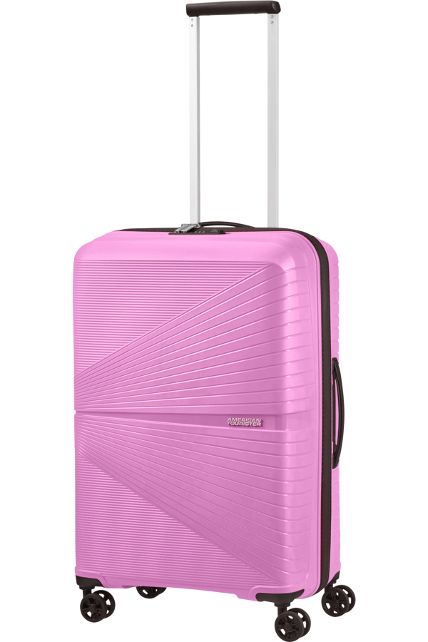 Mala de Viagem Superleve Média 67cm 4 Rodas Limonada Rosa - Airconic | American Tourister®