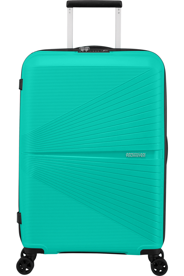 Mala de Viagem Superleve Média 67cm 4 Rodas Verde-Água - Airconic | American Tourister®