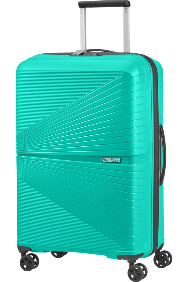 Mala de Viagem Superleve Média 67cm 4 Rodas Verde-Água - Airconic | American Tourister®