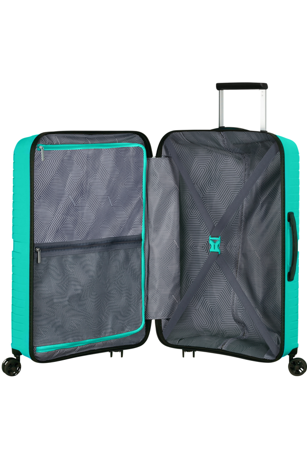 Mala de Viagem Superleve Média 67cm 4 Rodas Verde-Água - Airconic | American Tourister®