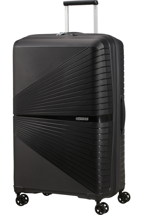 Mala de Viagem Superleve Grande 77cm 4 Rodas Preta - Airconic | American Tourister®