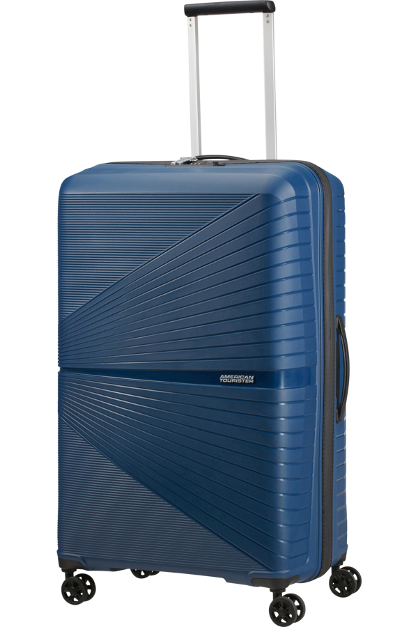 Mala de Viagem Superleve Grande 77cm 4 Rodas Azul Marinho - Airconic | American Tourister®