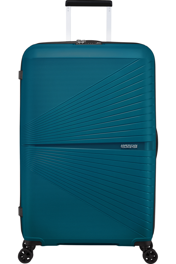 Mala de Viagem Superleve Grande 77cm 4 Rodas Azul Oceano - Airconic | American Tourister®