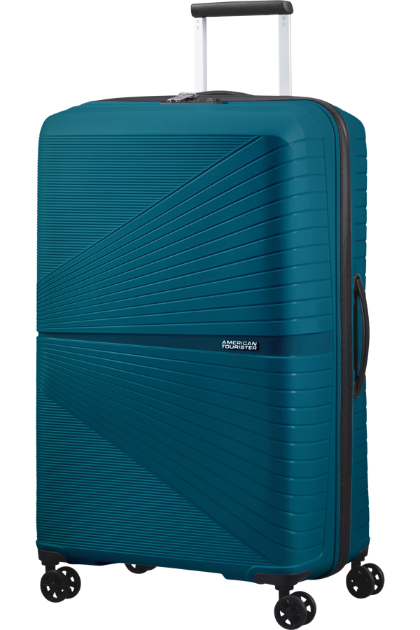 Mala de Viagem Superleve Grande 77cm 4 Rodas Azul Oceano - Airconic | American Tourister®