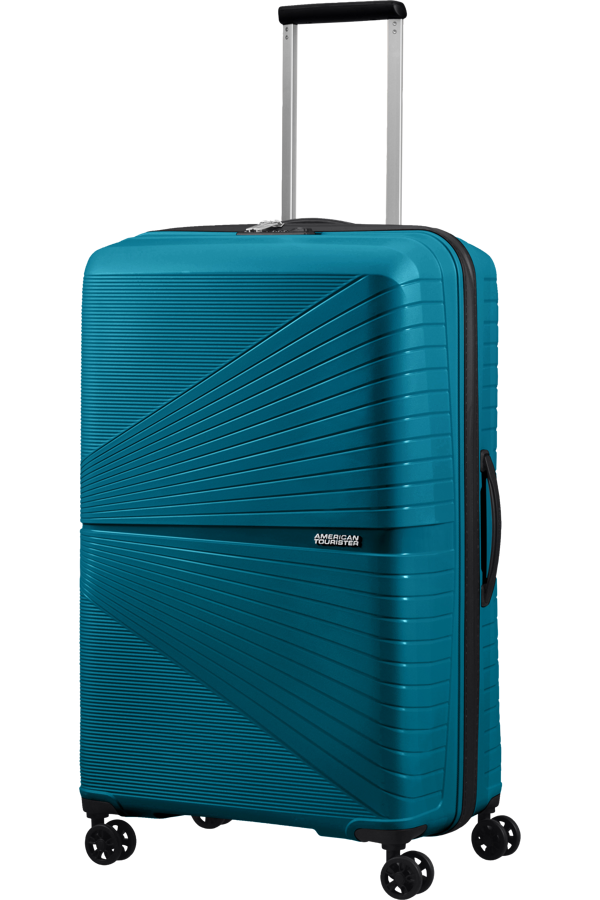 Mala de Viagem Superleve Grande 77cm 4 Rodas Azul Oceano - Airconic | American Tourister®