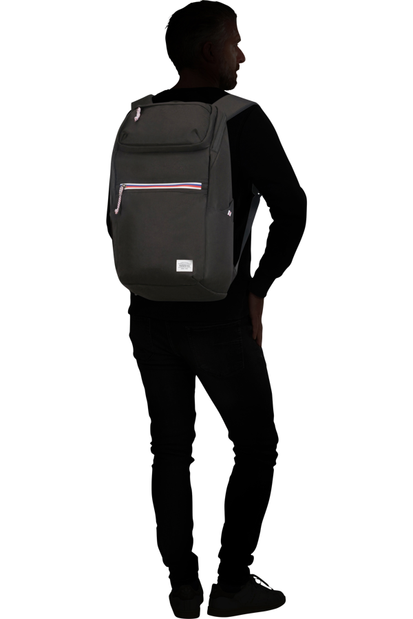 Mochila p/ Portátil 15.6 Repelente á Água Preta - Upbeat | American Tourister