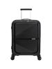 Mala de Cabine Superleve 55cm 4 Rodas com Bolso para Portátil 15.6 Preto Ónix - Airconic | American
