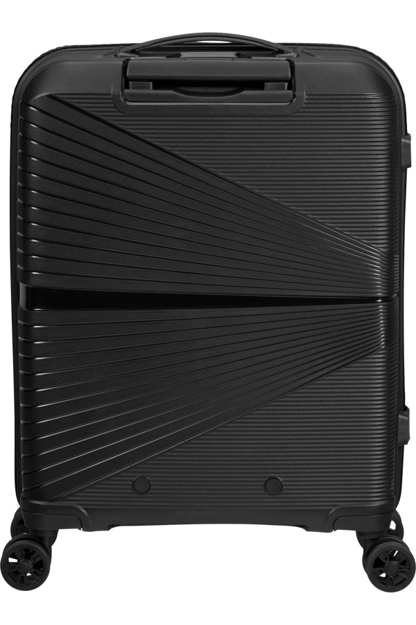 Mala de Cabine Superleve 55cm 4 Rodas com Bolso para Portátil 15.6 Preto Ónix - Airconic | American
