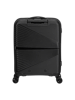 Mala de Cabine Superleve 55cm 4 Rodas com Bolso para Portátil 15.6 Preto Ónix - Airconic | American