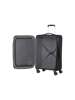 Mala de Viagem Média 67cm Expansível 4 Rodas Preto/Cinza - Crosstrack | American Tourister