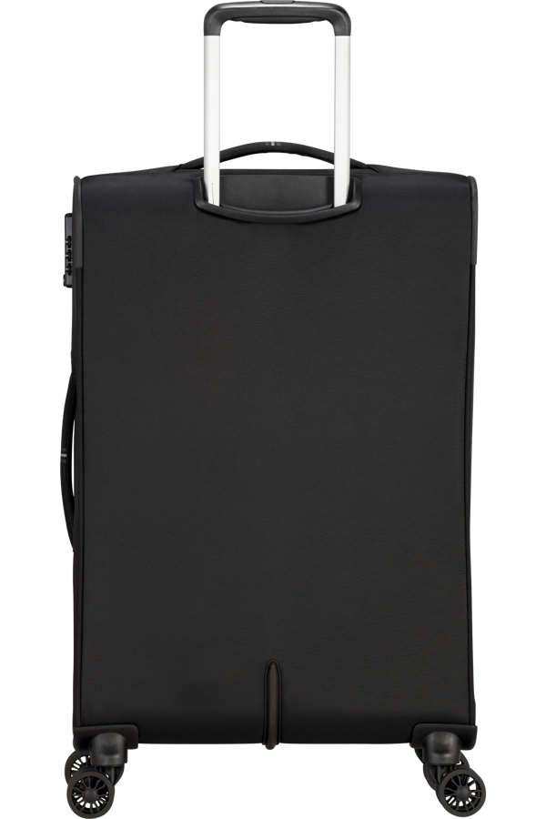 Mala de Viagem Média 67cm Expansível 4 Rodas Preto/Cinza - Crosstrack | American Tourister