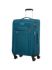 Mala de Viagem Média 67cm Expansível 4 Rodas Azul Marinho/Laranja - Crosstrack | American Tourister