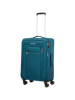 Mala de Viagem Média 67cm Expansível 4 Rodas Azul Marinho/Laranja - Crosstrack | American Tourister