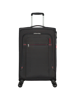 Mala de Viagem Média 67cm Expansível 4 Rodas Cinzento/Vermelho - Crosstrack | American Tourister
