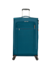 Mala de Viagem Grande 79cm Expansível 4 Rodas Azul Marinho/Laranja - Crosstrack | American Tourister