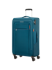 Mala de Viagem Grande 79cm Expansível 4 Rodas Azul Marinho/Laranja - Crosstrack | American Tourister