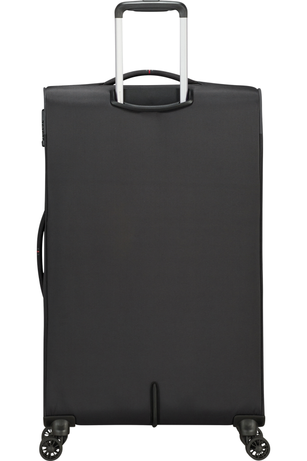 Mala de Viagem Grande 79cm Expansível 4 Rodas Cinzento/Vermelho - Crosstrack | American Tourister