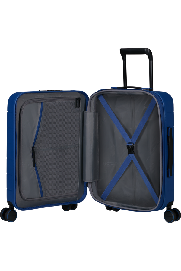 Mala de Cabine 55cm Expansível 4 Rodas Azul Marinho - Novastream | American Tourister