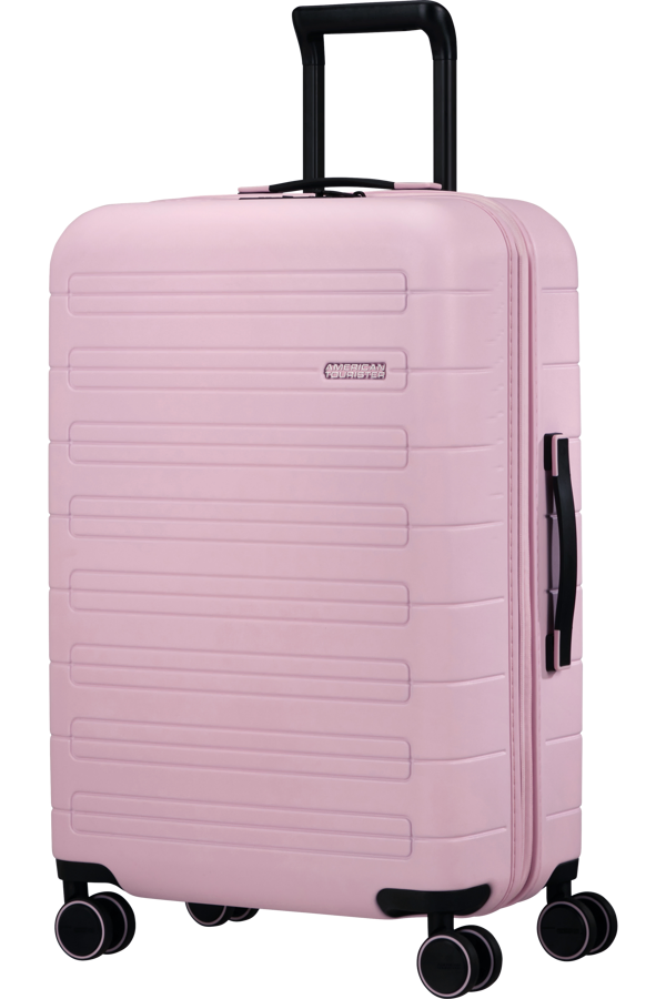 Mala de Viagem Média 67cm Expansível 4 Rodas Rosa Mate - Novastream | American Tourister